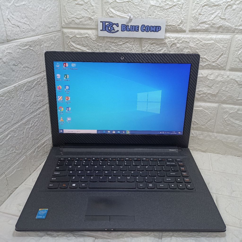 Laptop Lenovo Gaming Slim Core i3 4005U Ram 8 GB SSD 128GB Laptop Slim Tipis Berkualitas