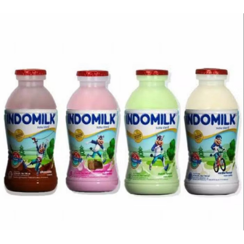 

Susu Indomilk Botol All Variant 190 ml