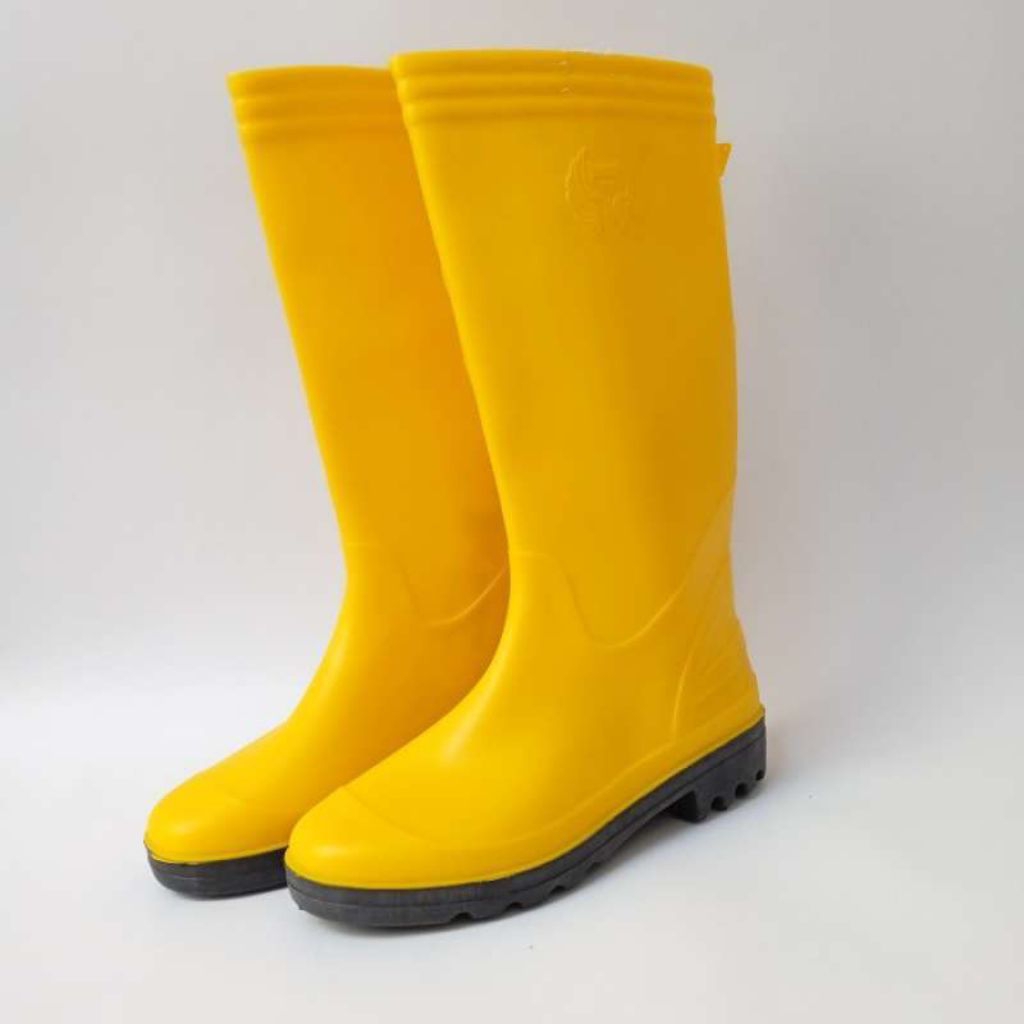 SEPATU BOOT HUNTER SP 2 KUNING ORIGINAL | SEPATU BOOT TINGGI WARNA KUNING | Safety Boot