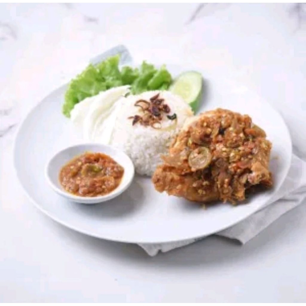 

Nasi Ayam Penyet