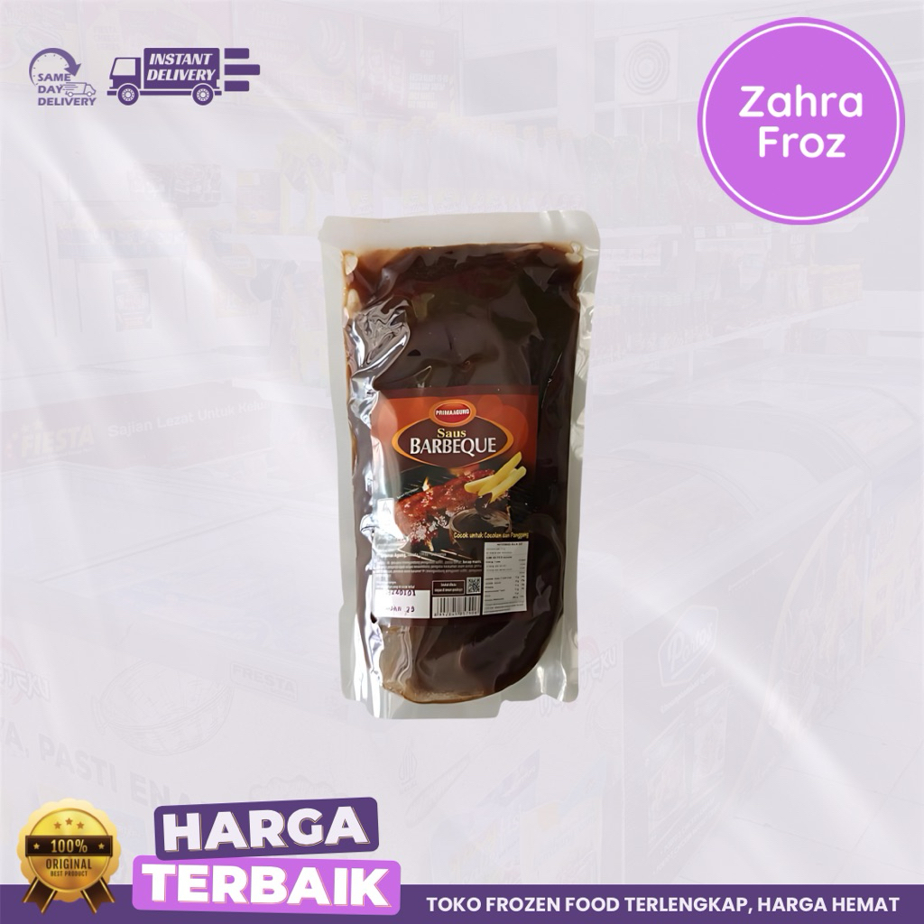 

PRIMA AGUNG SAUS BARBEQUE 1 KG 500 GR