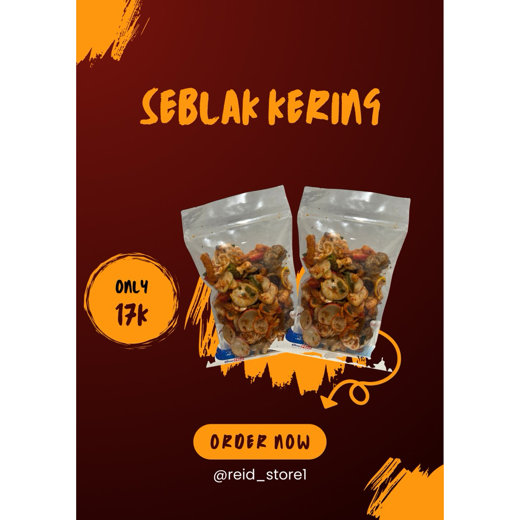 

seblak kering pedass✨