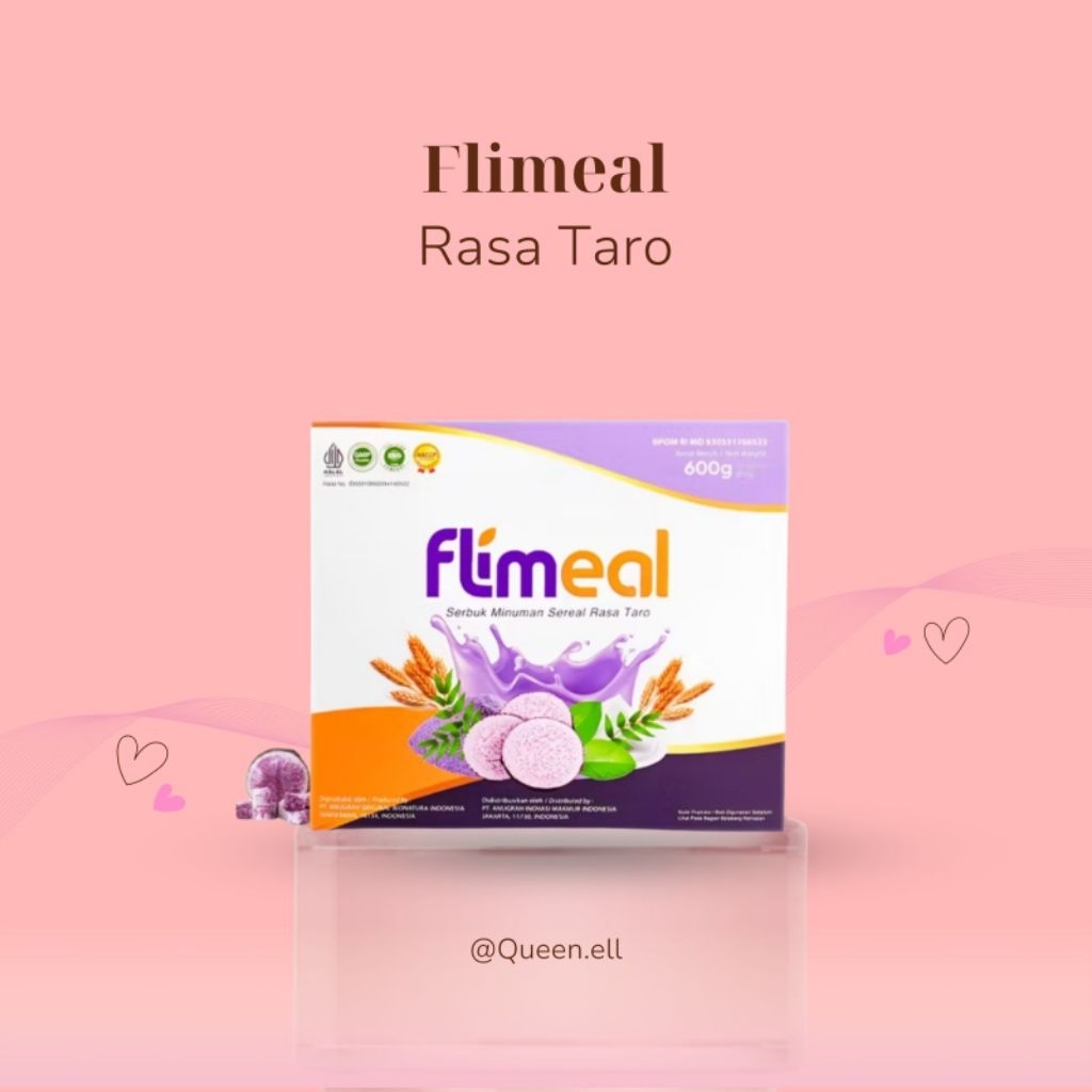 

( Queen.ell ) - Flimeal rasa Taro 12 sachet