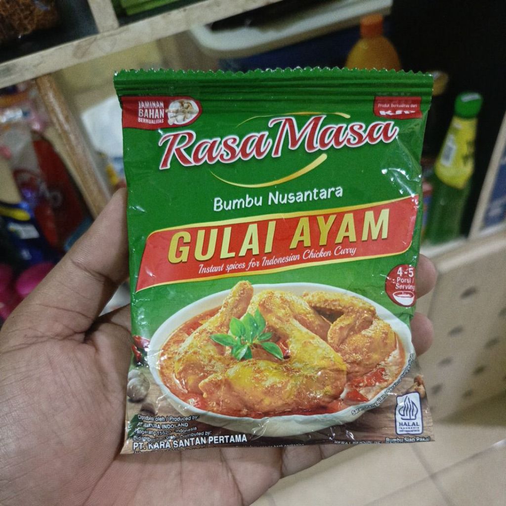 

Rasa Masa Bumbu gulai Ayam