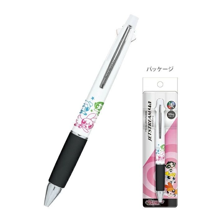 

Uni Jetstream Multi 4+1 Power Puff Girls Animation 0.5mm Ballpoint Pen Pencil Limited Edition