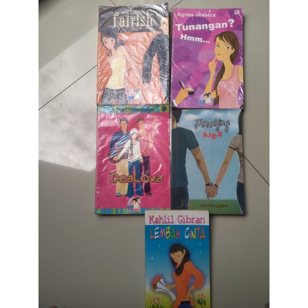 [PRELOVED] buku novel teenlit remaja