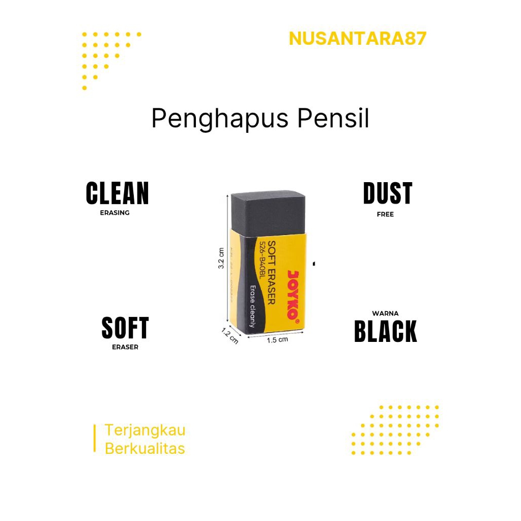 

Joyko Penghapus Pensil B-40