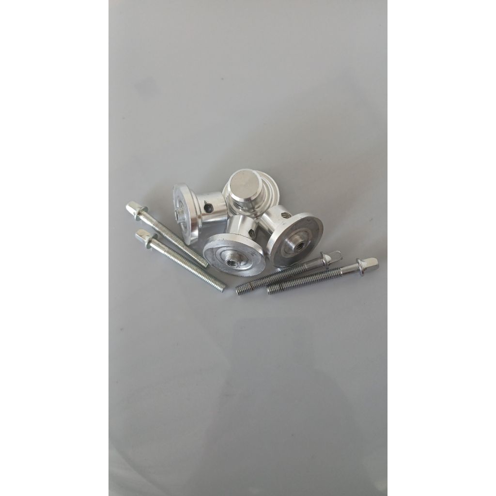 lug single+baut M6 snar drum atau bass drum band