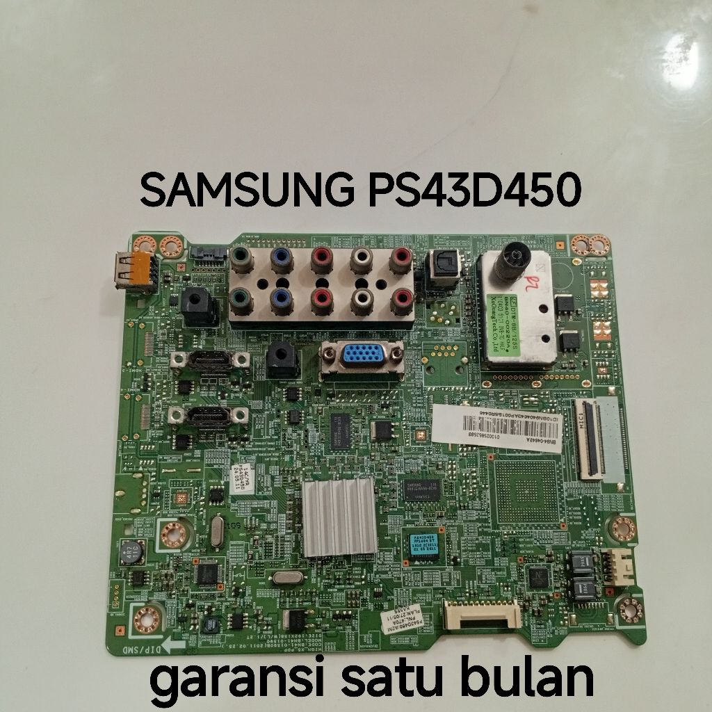 MB TV SAMSUNG PA43D450 MAINBOARD-MOTHERBOARD-MOBO-MODUL MESIN TV SAMSUNG PA43D450