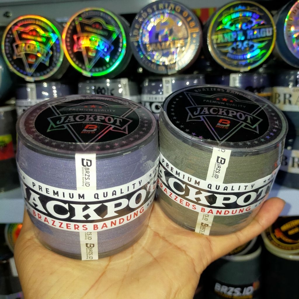 Gelasan MOLOR JACKPOT N66 BOBIN IJO Brazzers 0.20 / 0.22 3000 Yard bahan BOBIN IJO Spesial Turnamen