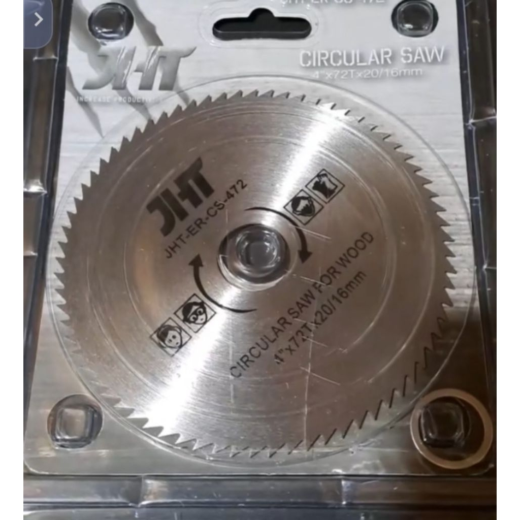 Mata Gergaji Potong Kayu 4 inc 72 teeth