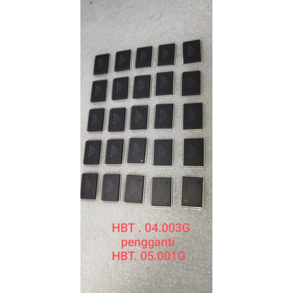 HBT 04.003 G PENGGANTI HBT 05.001 G