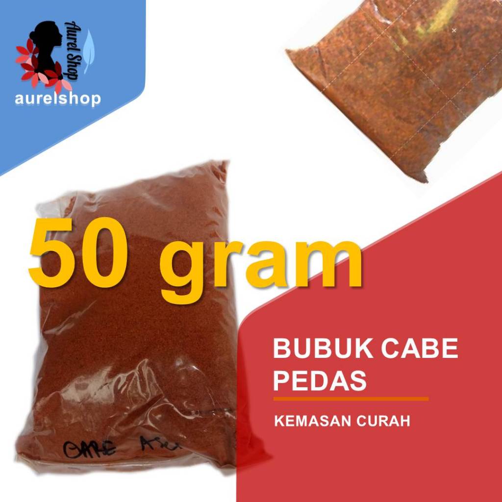 

50 gram Bubuk Cabe Pedas Halus / Chili Ground