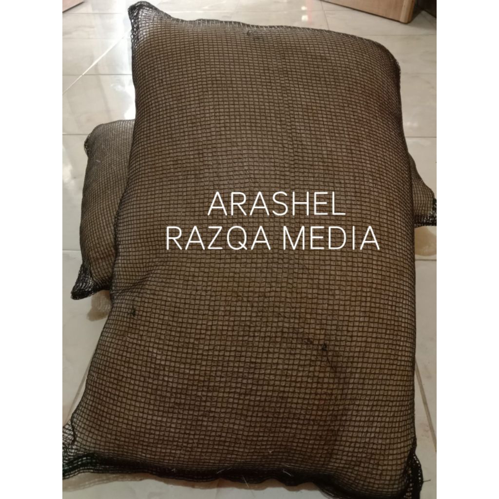 jaring bekas nelayan media filter kolam 1 kg