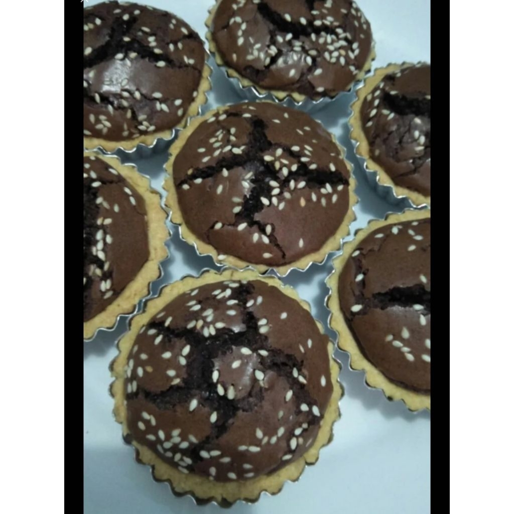 

Pie Brownies, panggang jumbo