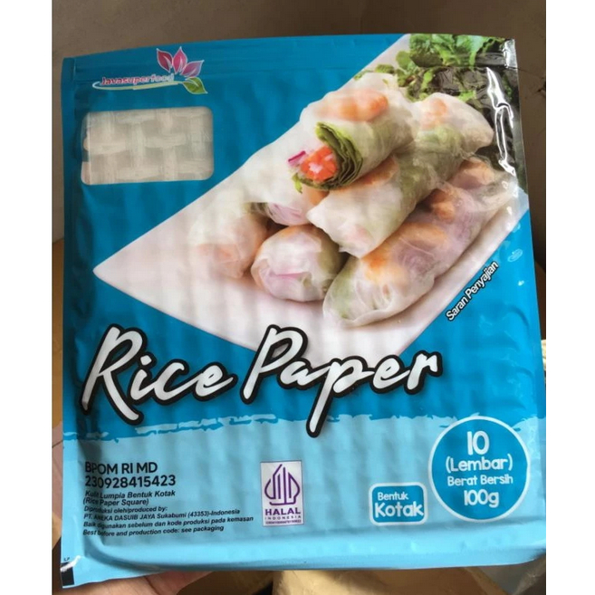 

Ricepaper kotak isi 10