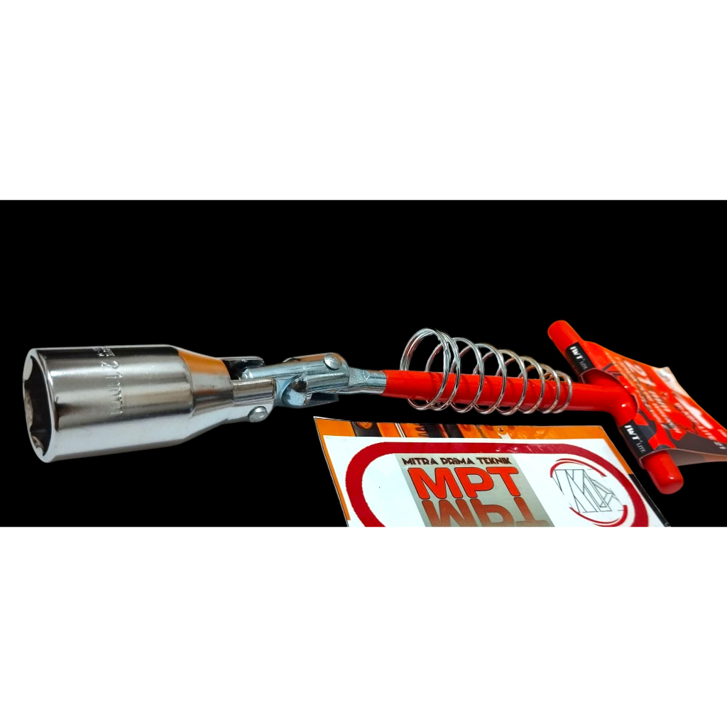 Kilau Holiday Kunci Busi Flexible 21 Mm - Kunci Busi Model T - Iwt Tools