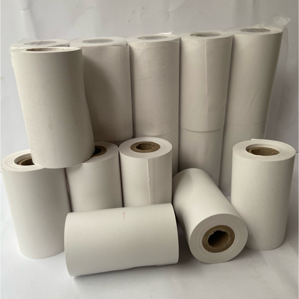 

KERTAS THERMAL PRINTER 80x50 ISI 10 ROLL (BISA DI PAKAI DI PRINTER 80x80)