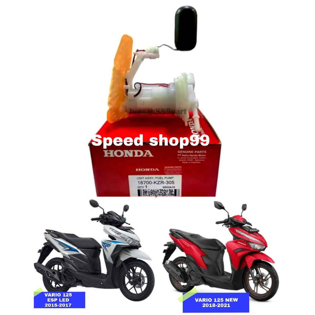 FUEL PUMP ASSY KZR VARIO 125 ESP LED 2015-2017, VARIO 125 NEW 2018-2021, ORIGINAL