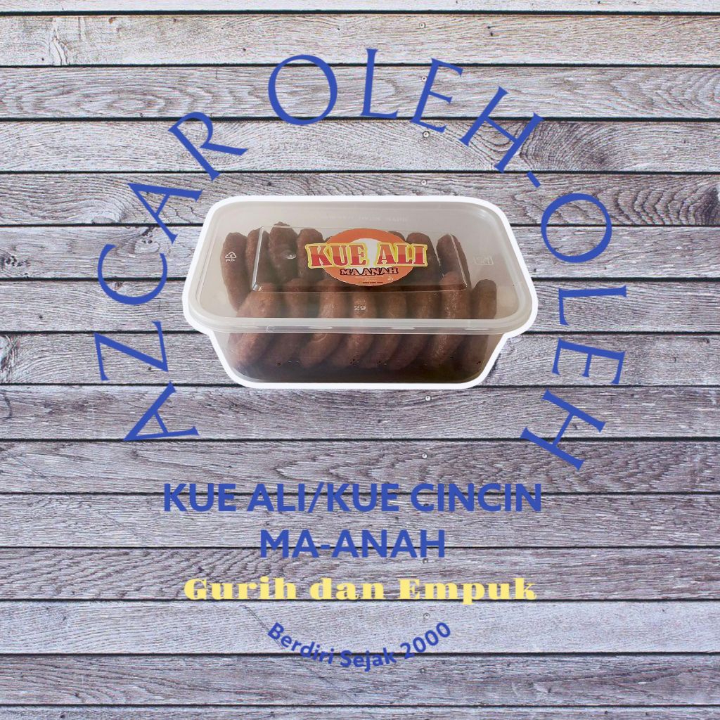 

Kue ali Kue cincin ali agrem