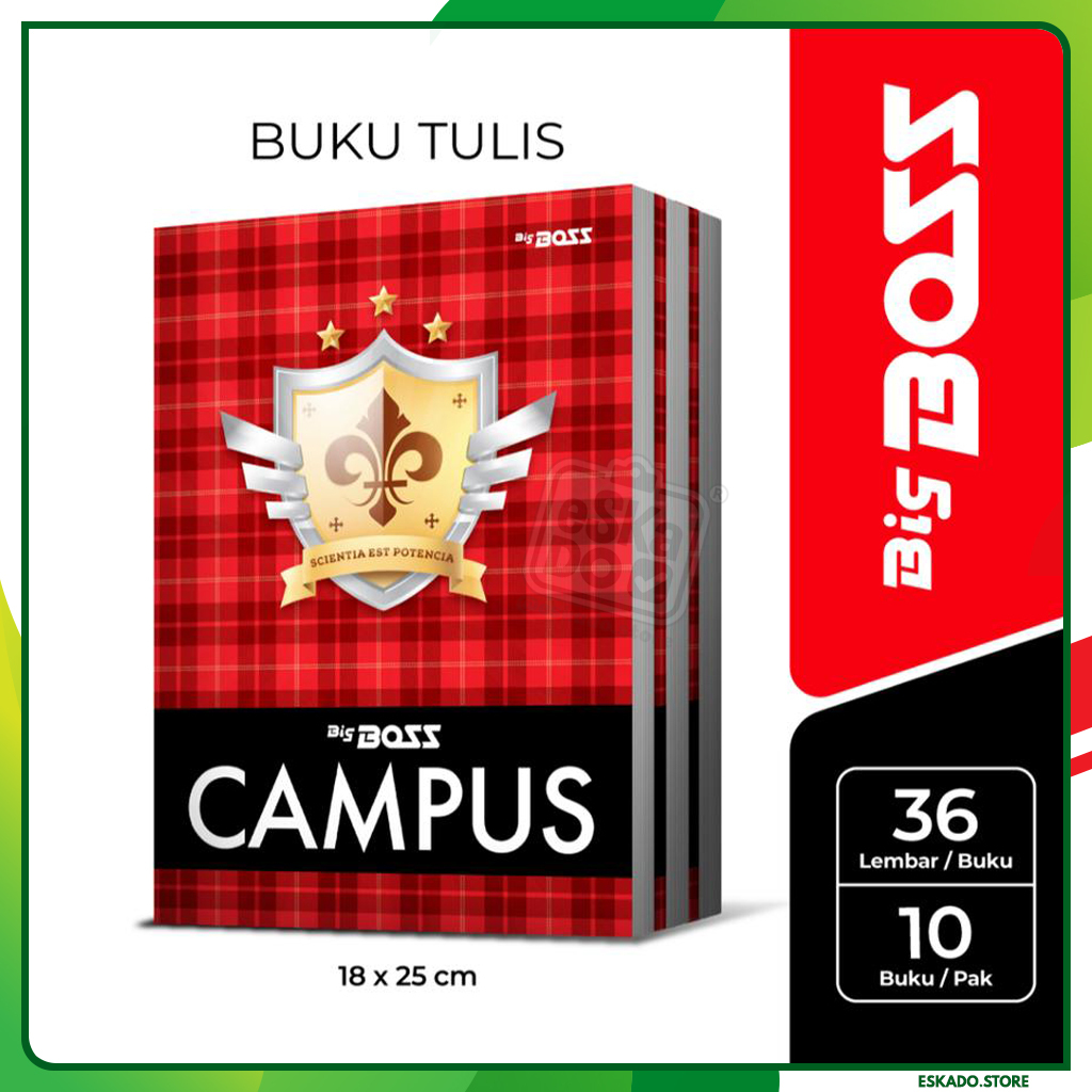 

Buku Tulis Big Boss / Campus 36 lembar