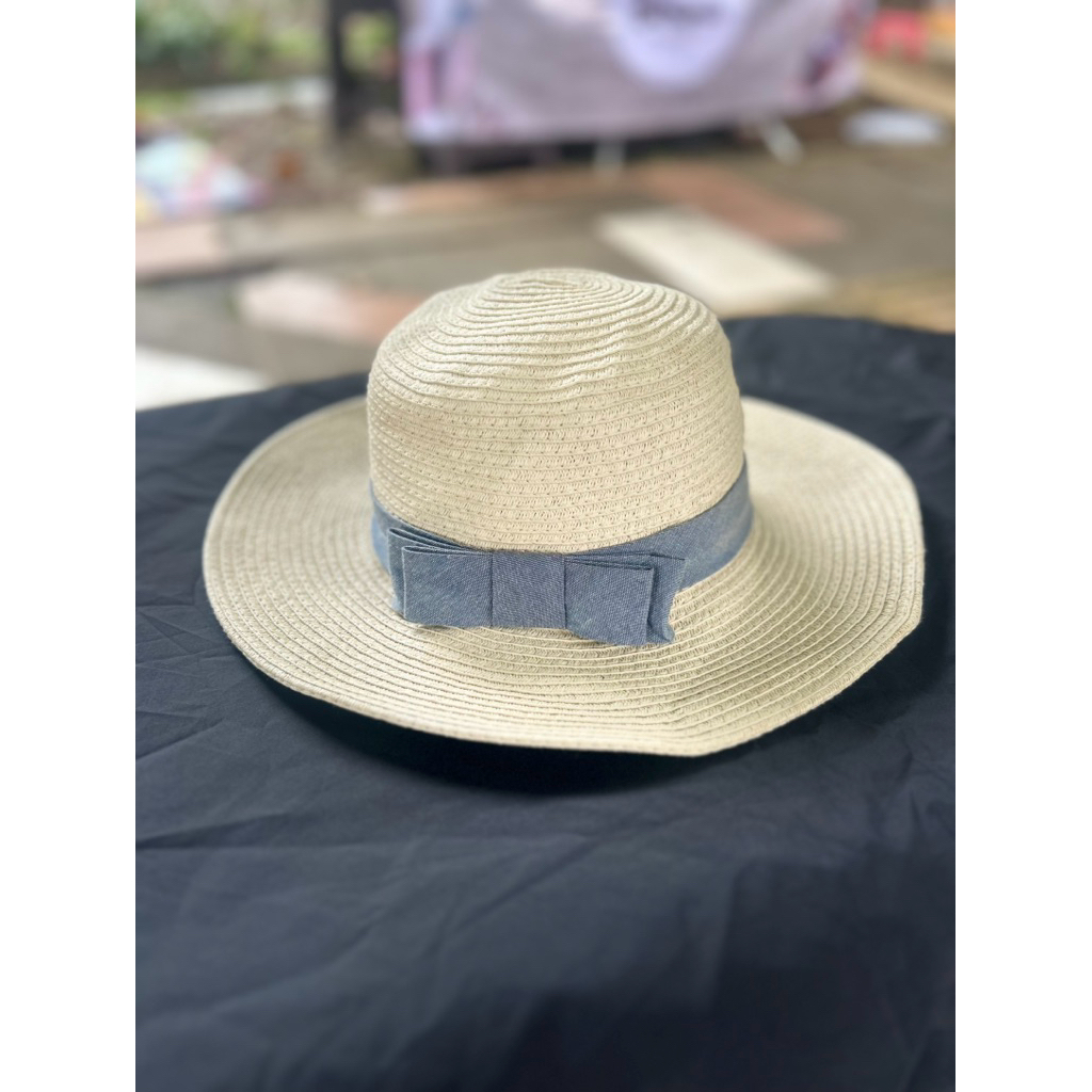 Topi Pantai Wanita Shoopen Korea Preloved – Elegan & Lucu
