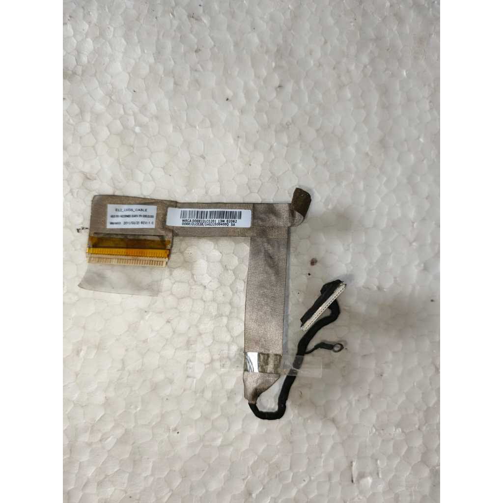 KABEL LCD DAN ENGSEL LAPTOP ASUS EEE PC 1215B