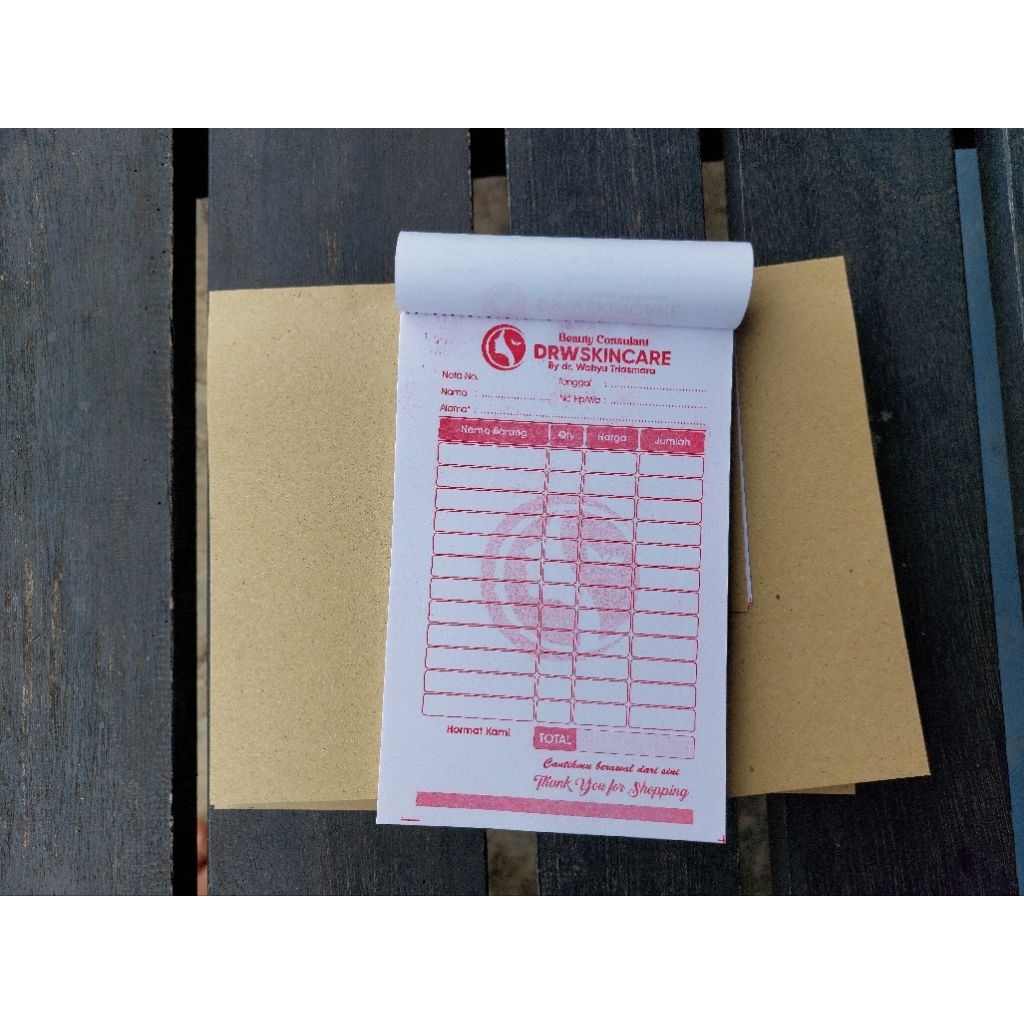 

Nota Kosong Drwskincare !! MURAHHH