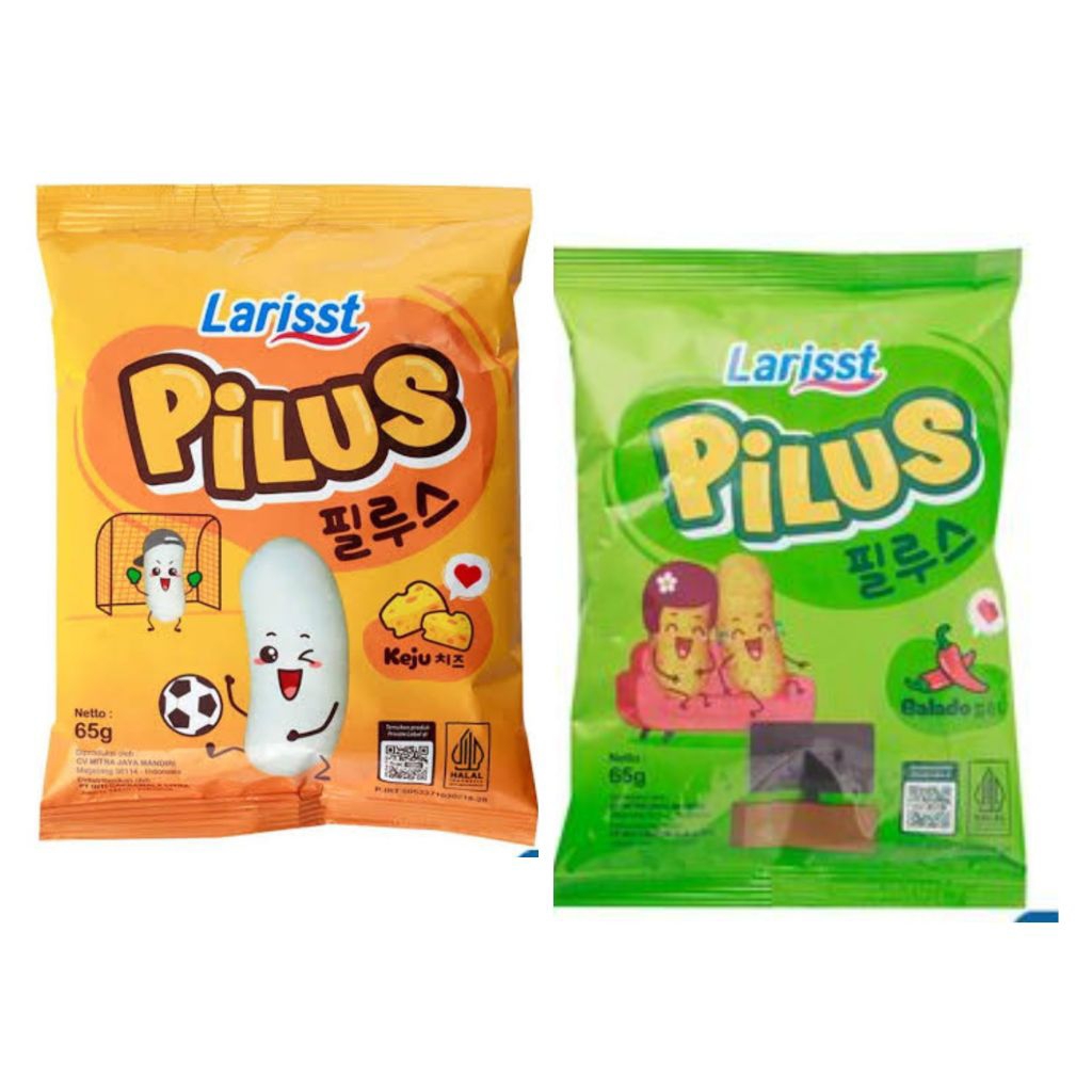 

Larisst Snack Pilus Balado keju 65g