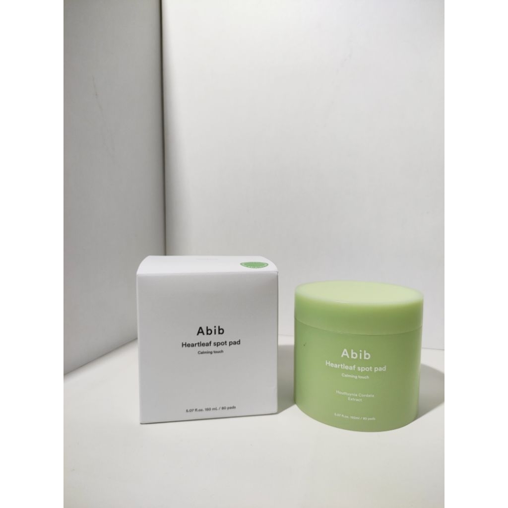 (NEW) Abib Heartleaf Spot Pad Calming Touch 80 pads| Toner Pad