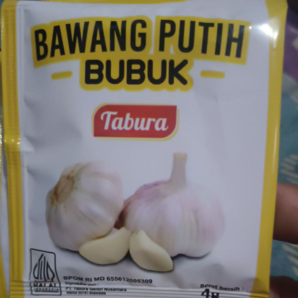 

bawang bubuk Tabura 1 bungkus