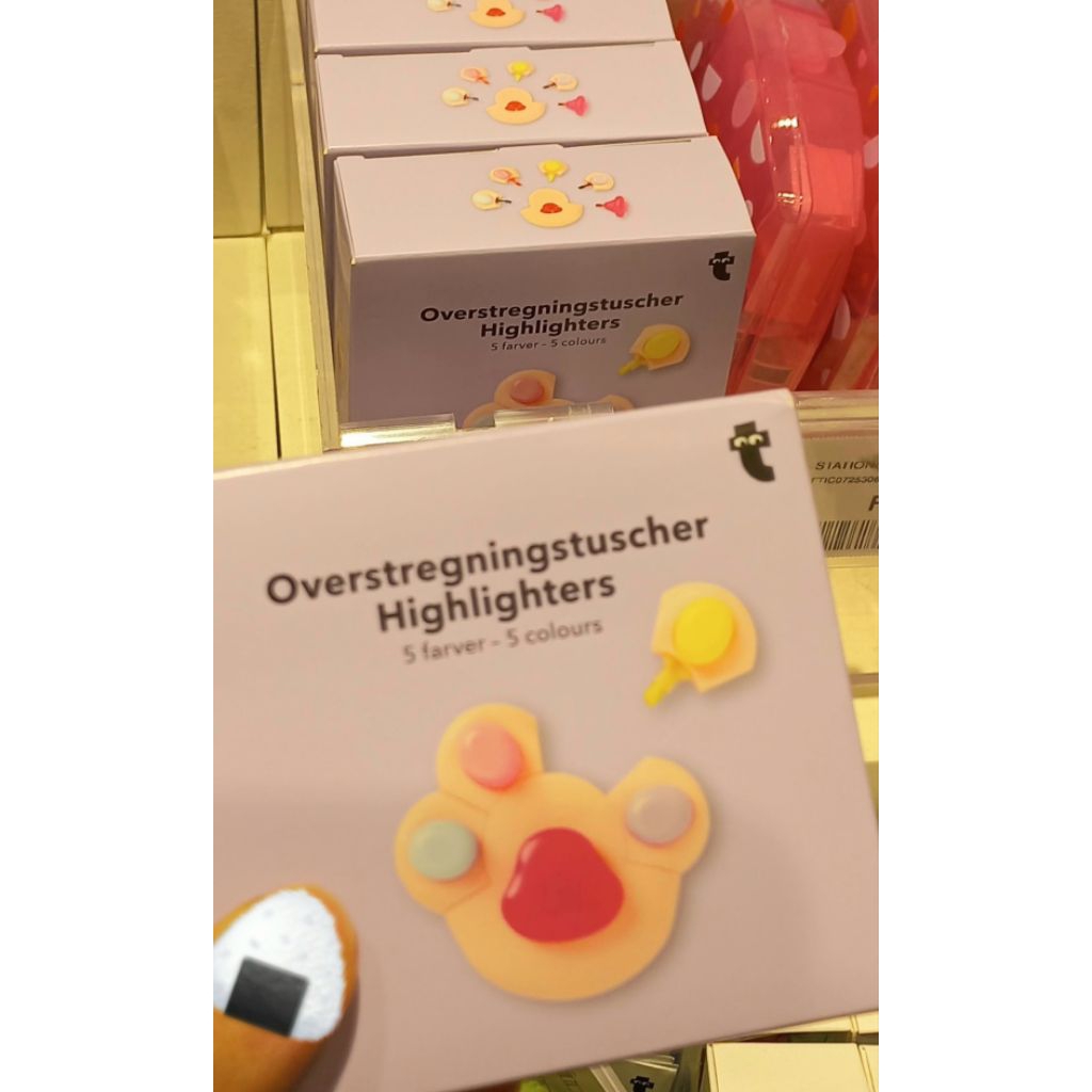 

(New) Flying Tiger overstregningstuscher highlighters