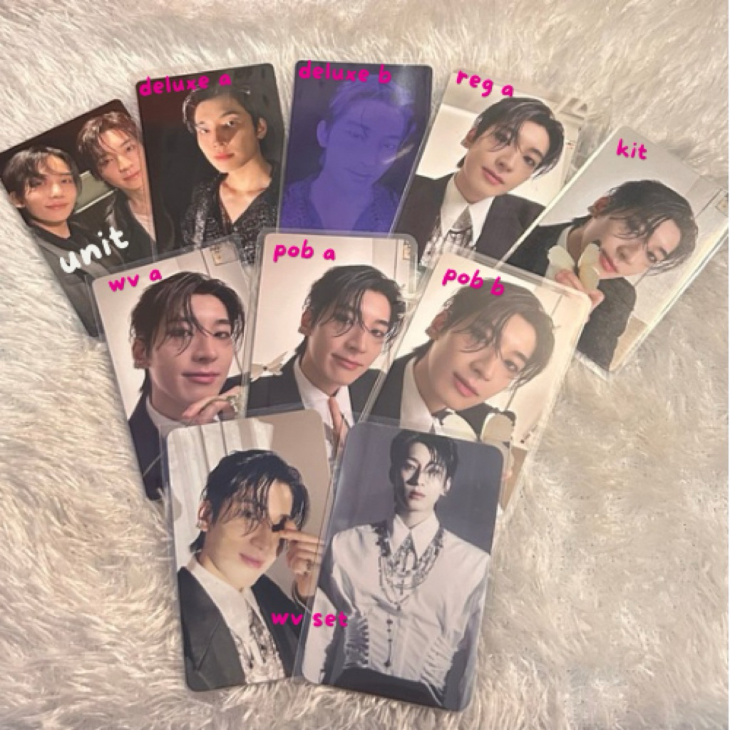 [READY STOCK] PC Photocard Seventeen Wonwoo Album This Man RPC Wonwoo Blonde This Man Unit Jeonghan 