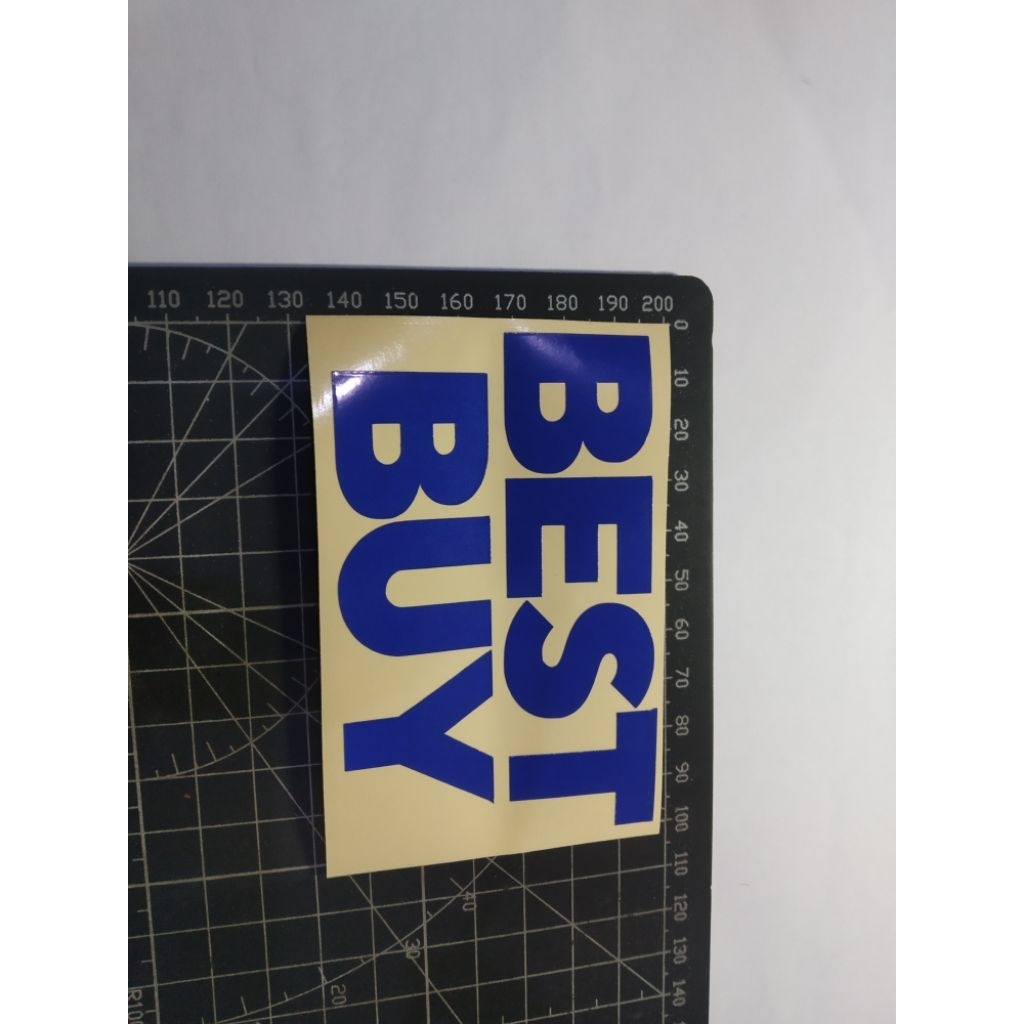 

stiker cutting best buy