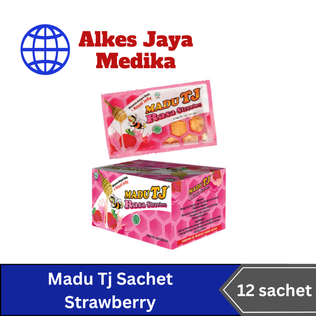 

Madu TJ Sachet Rasa Strawberry (1box@12sachet)