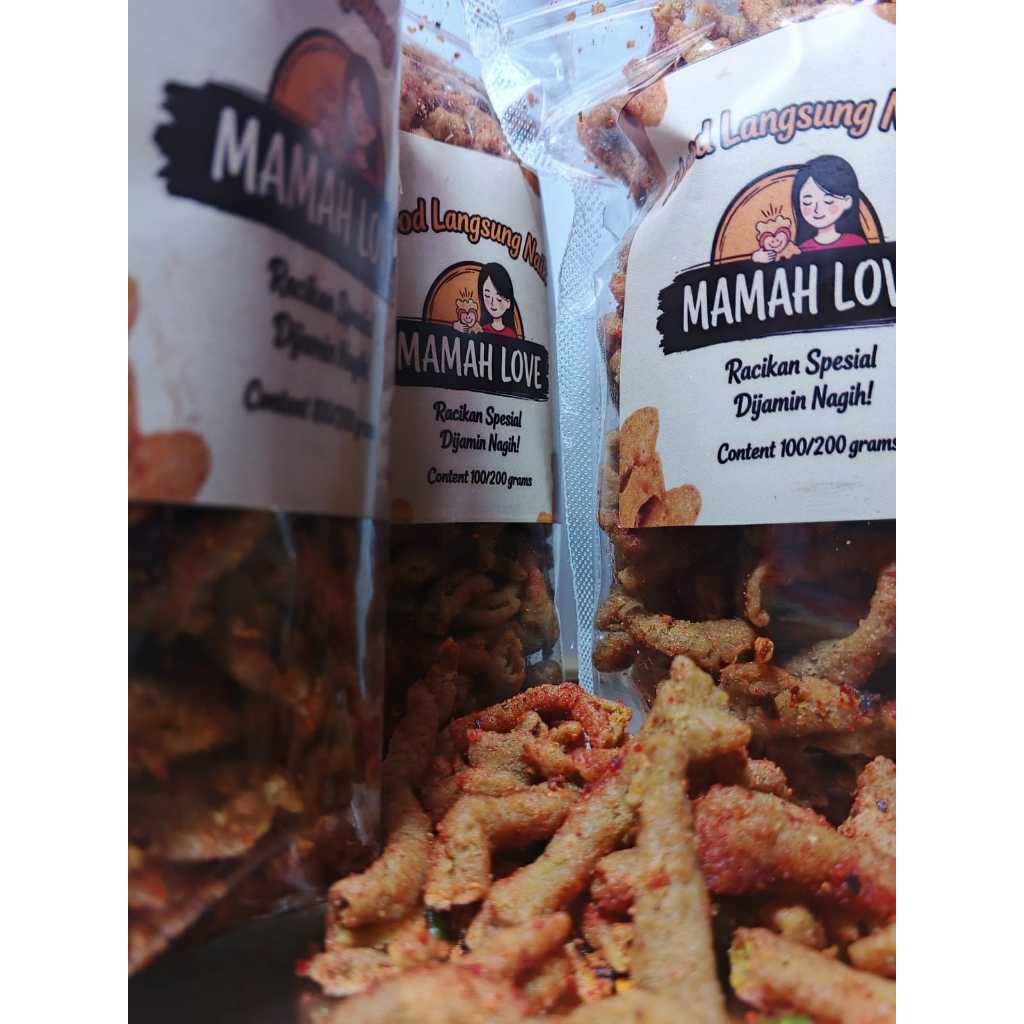 

Usus Crispy Pedas 200gr – Kriuk Gurih Pedasnya Bikin Nagih!