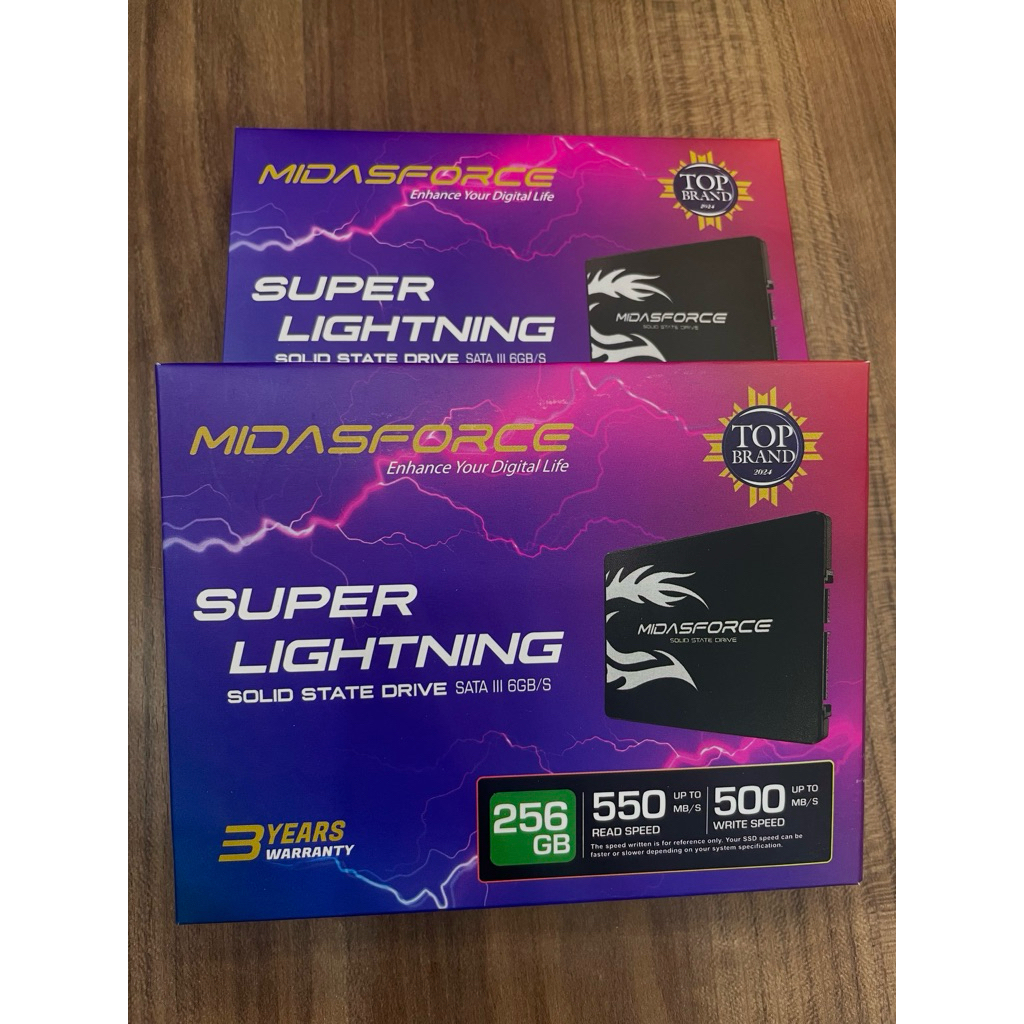 SSD SATA 3 256GB MIDASFORCE
