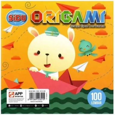 

KERTAS LIPAT ORIGAMI BESAR SIDU 16 x 16cm DAN 12x12 cm [100 lembar]