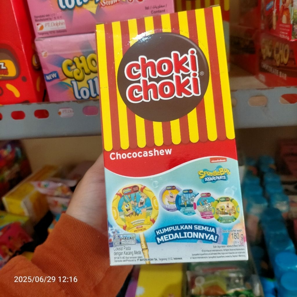 

Choki Choki Chococashew Box Isi 20 Pcs