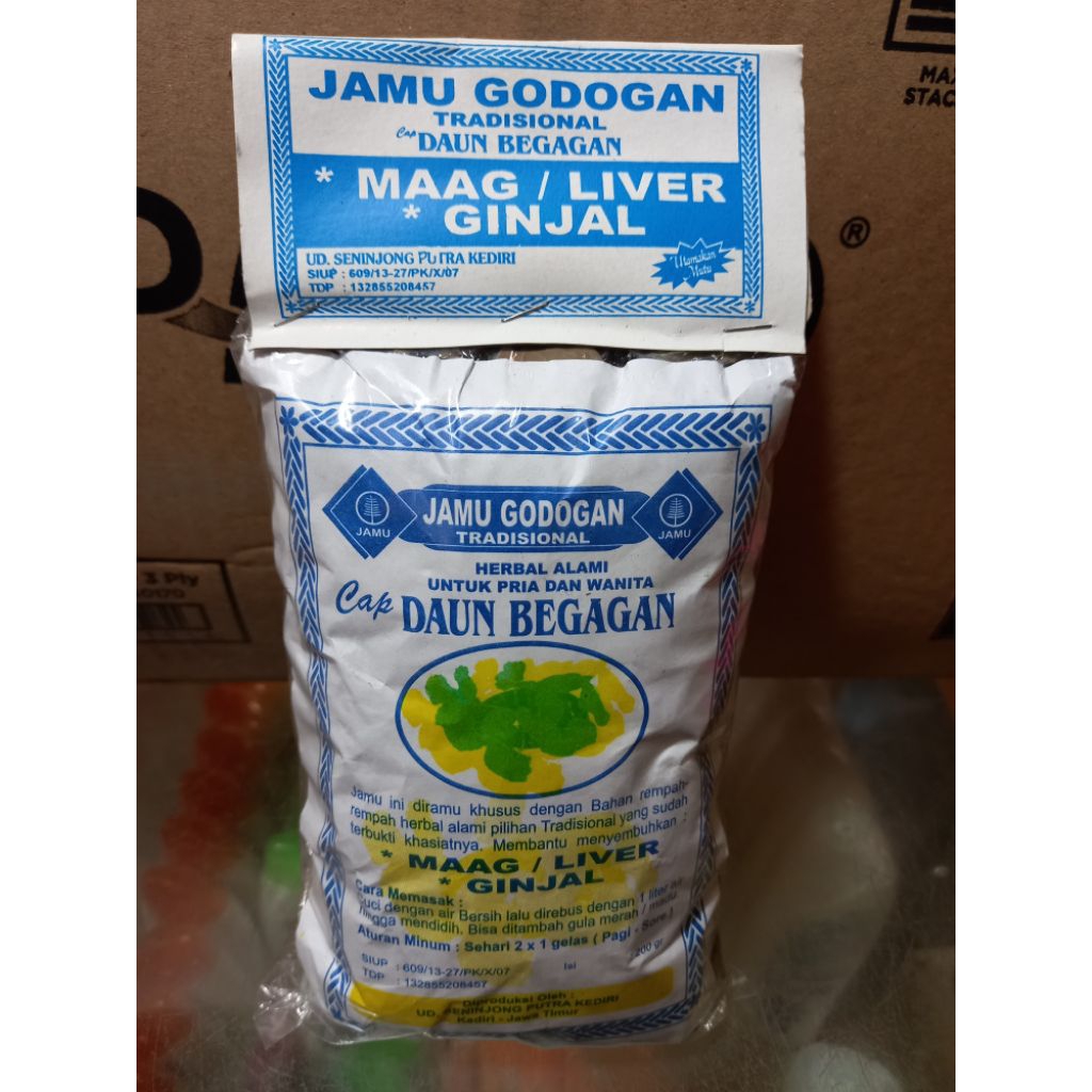 

jamu rebus tradisional MAAG / LIVER GINJAL cap daun menggagan