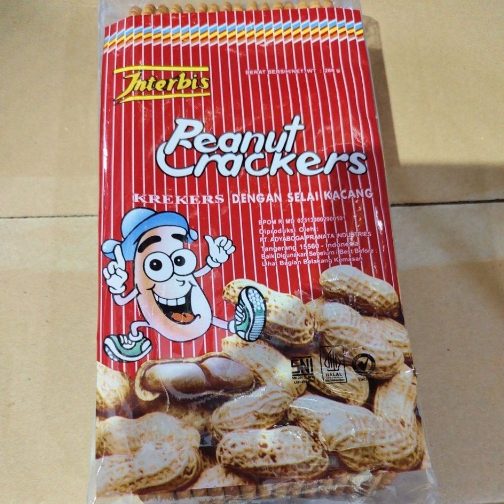 

INTERBIS PEANUT CRACKERS 268g
