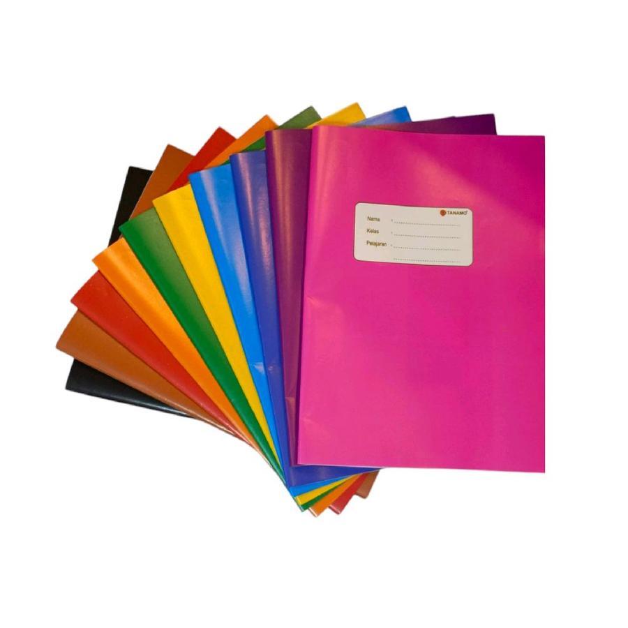 

1 Pak (10 Lembar) !Sampul Buku Warna Kwarto / Sampul buku kertas Warna mix dan 1 Warna