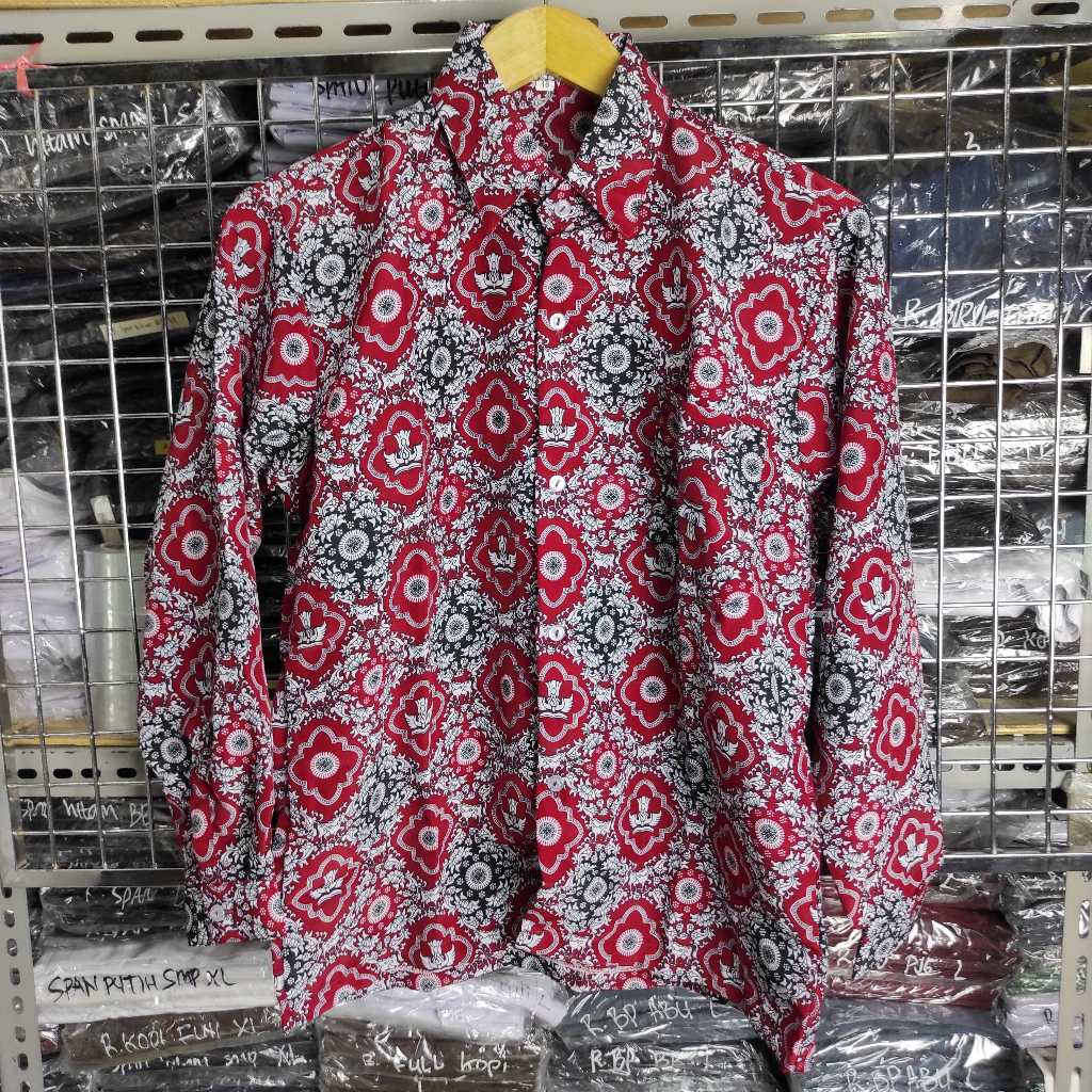 SERAGAM SEKOLAH SD BATIK MERAH