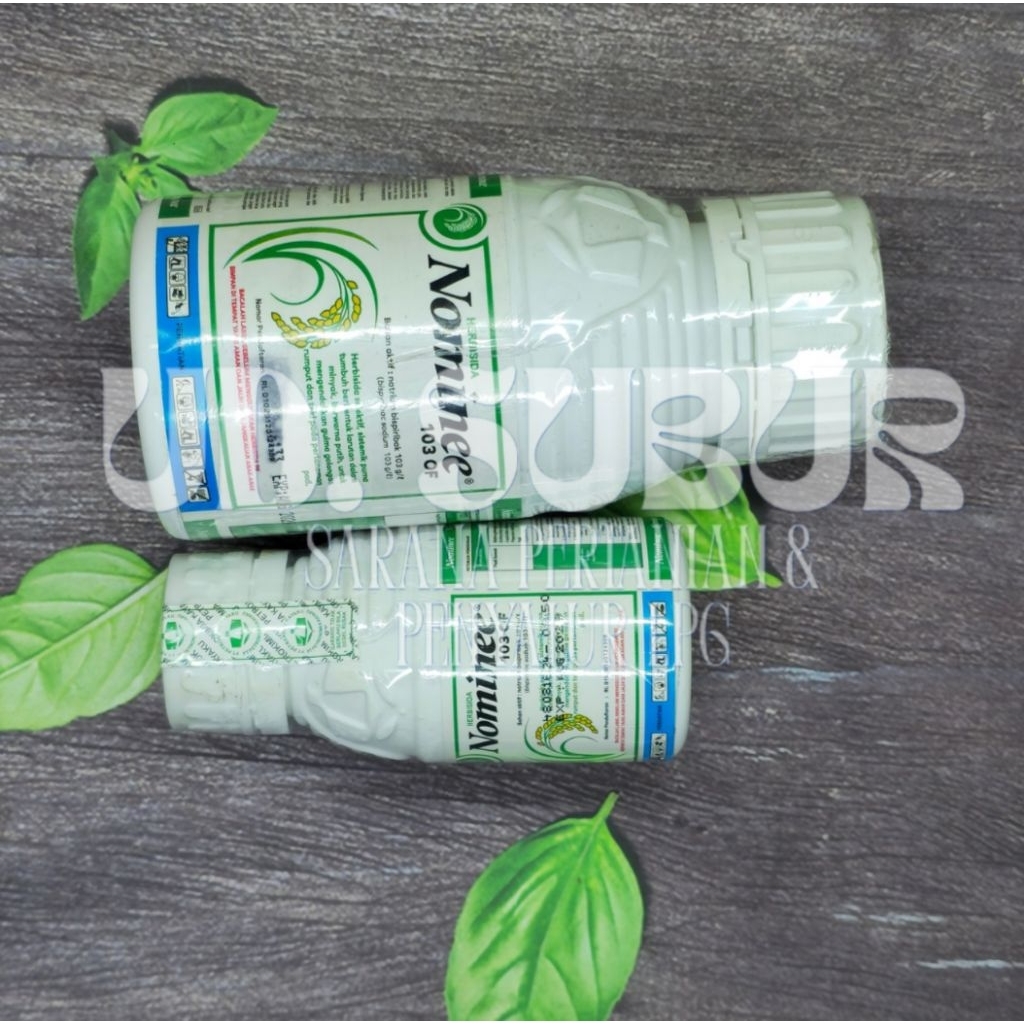 Herbisida NOMINEE obat rumput purna, tumbuhan pada tanaman padi berkualitas tinggi 100ml dan 250ml