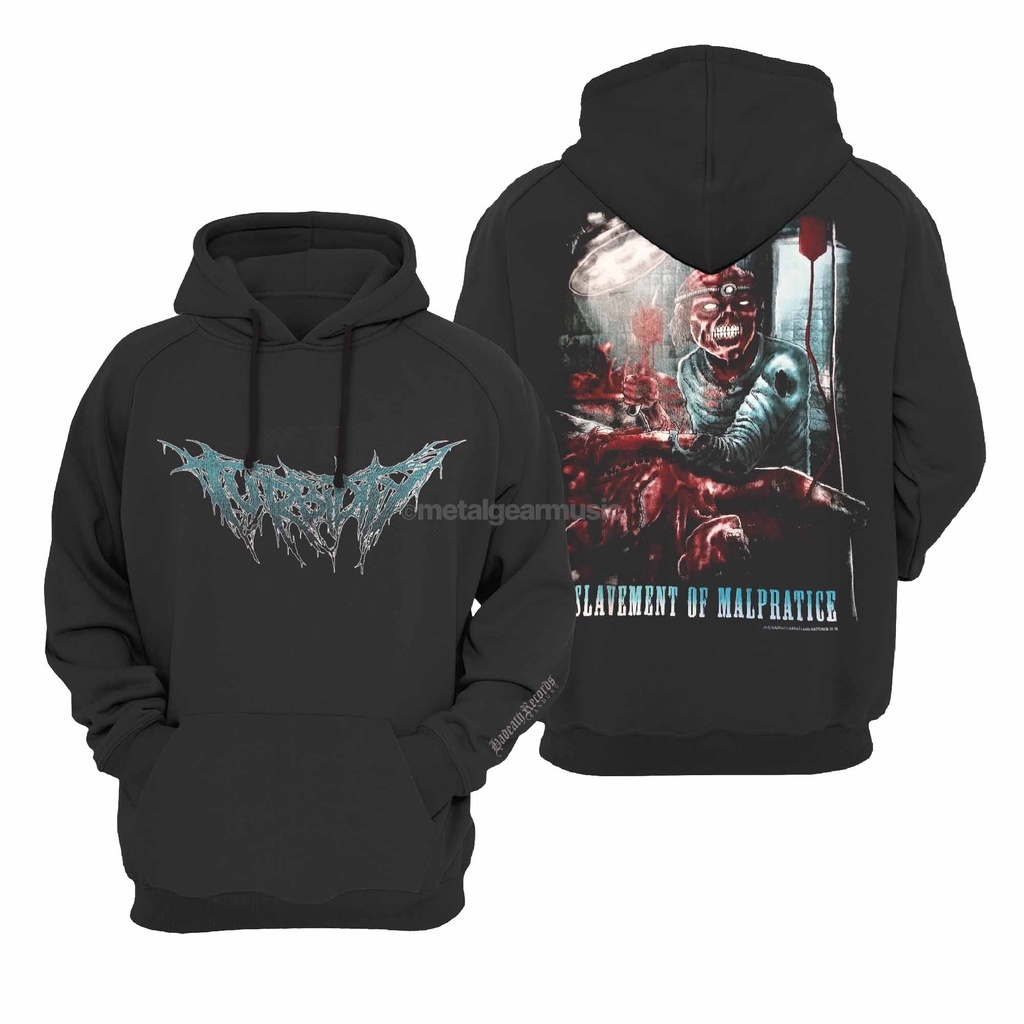 Turbidity - enslavement - hoodie / hoodie distro / sweater band original