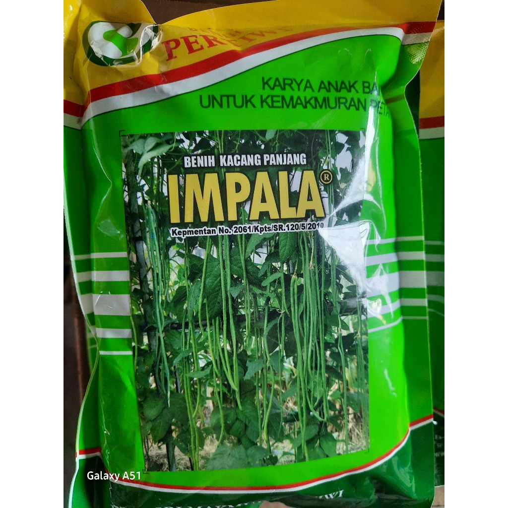 

Benih Biji Kacang Panjang Pertiwi impala 500 gram (exp. April 2026)