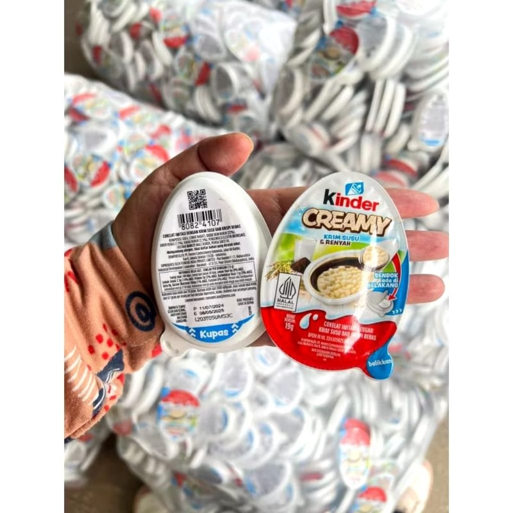 

Kinder creamy isi 12pcs