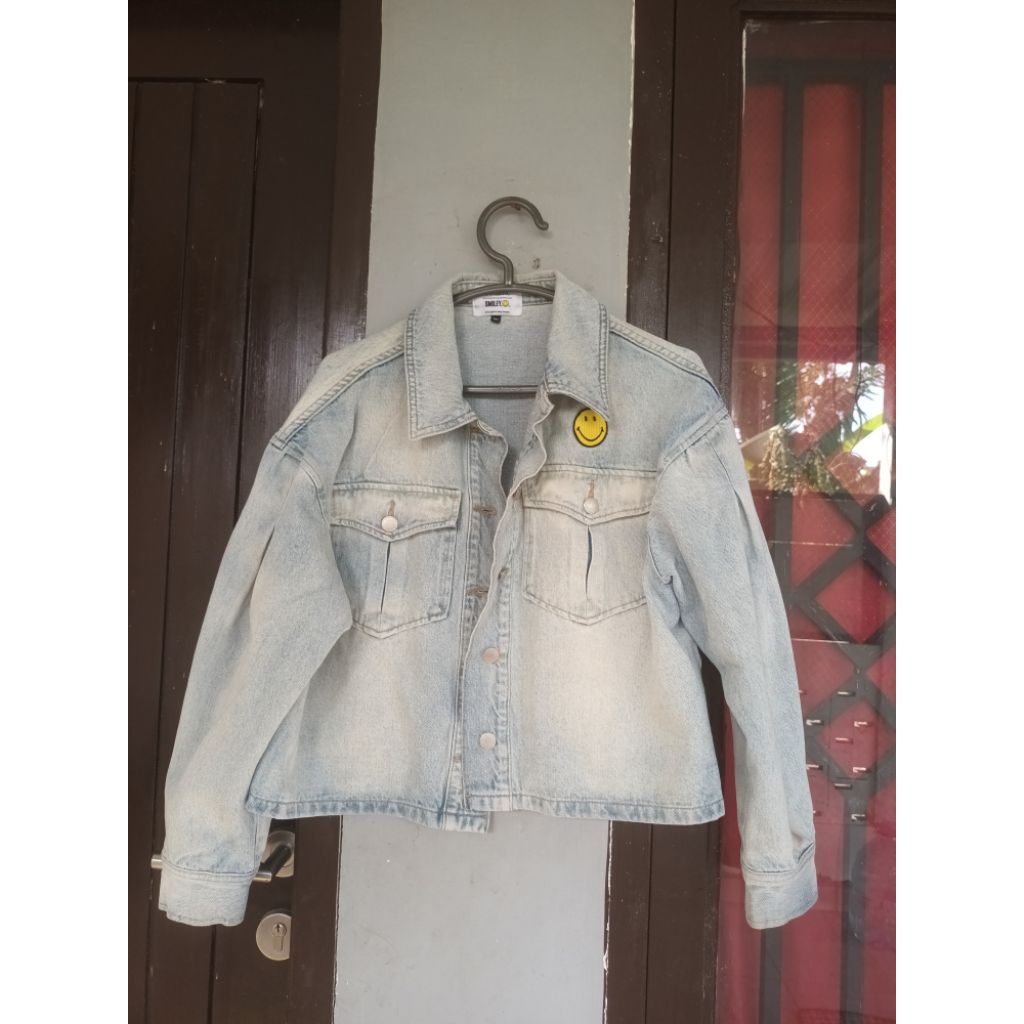 preloved jaket denim