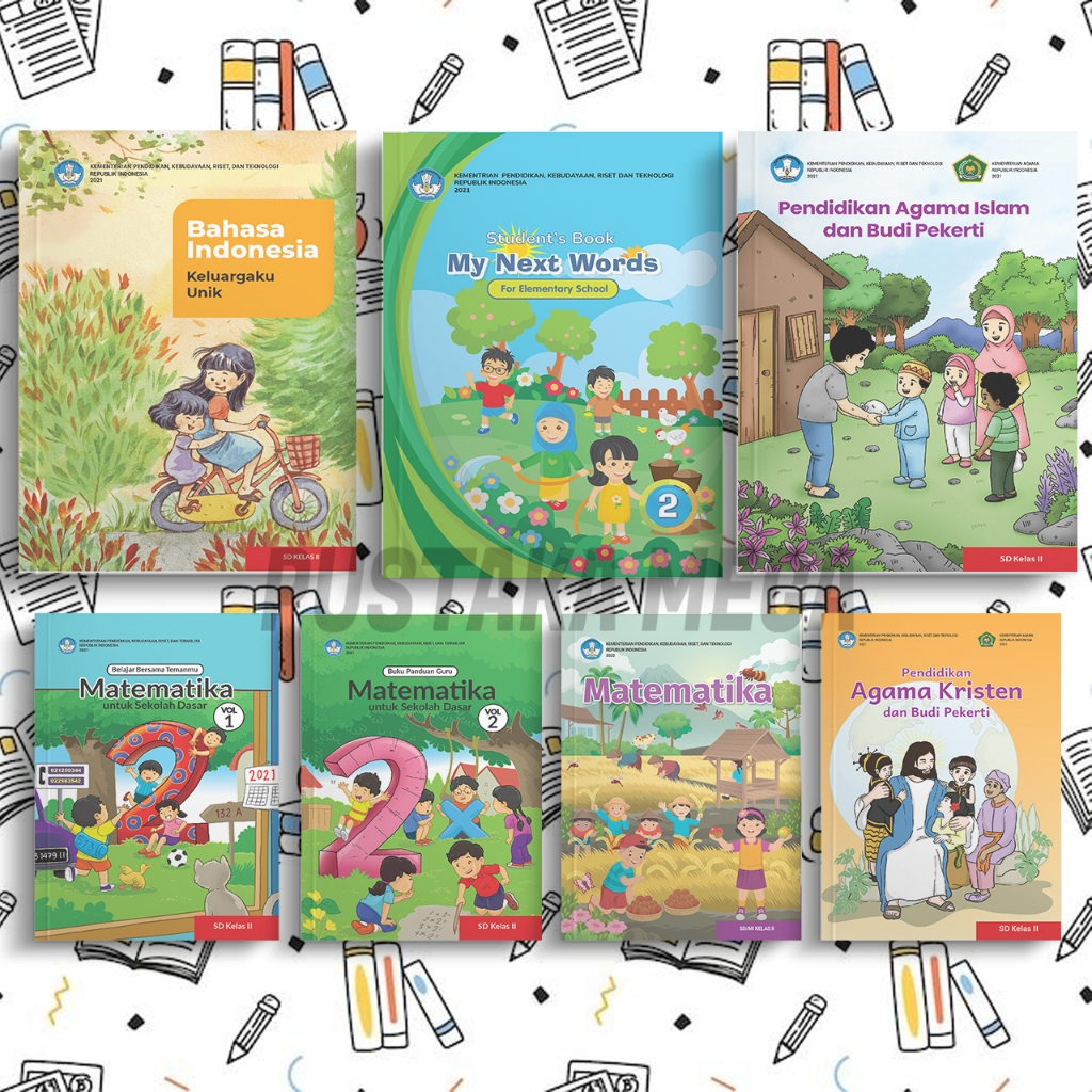 Buku Paket Kelas 2 SD Kurikulum Merdeka