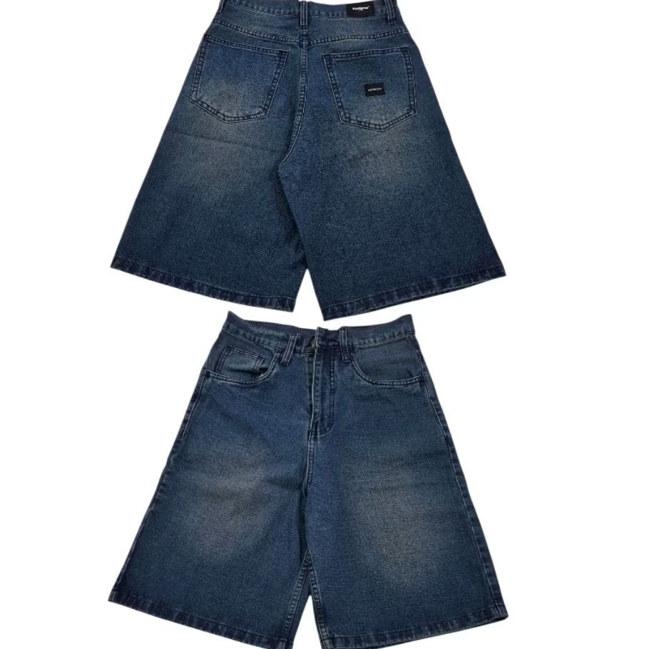 Remorse Jorts Baggy Denim/Jorts Short Denim Baggy/Celana Pendek Baggy/Celana Pendek  Denim Gombrang
